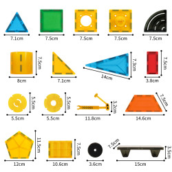 Magnetbausteine LELINO Build 50 Stück