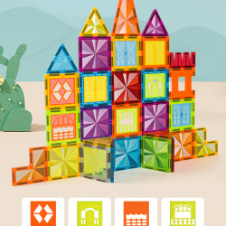 Magnetbausteine LELINO Diamond 115 Teile