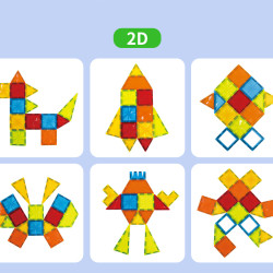Magnetbausteine LELINO Diamond 115 Teile