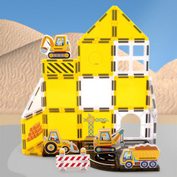 Magnetbausteine LELINO Fantasy Engineering 47 Stück