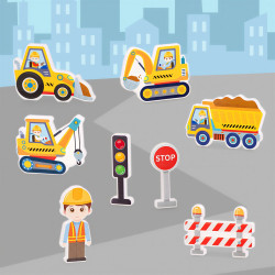 Magnetbausteine LELINO Fantasy Engineering 47 Stück