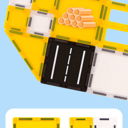 Magnetbausteine LELINO Fantasy Engineering 47 Stück