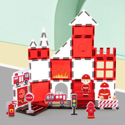 Magnetbausteine LELINO Fantasy Fire Control 48 Stück