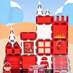 Magnetbausteine LELINO Fantasy Fire Control 48 Stück