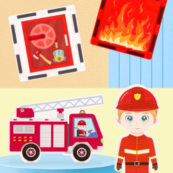 Magnetbausteine LELINO Fantasy Fire Control 48 Stück