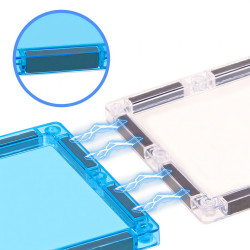 Magnetbausteine LELINO Fantasy Police 42 Stück