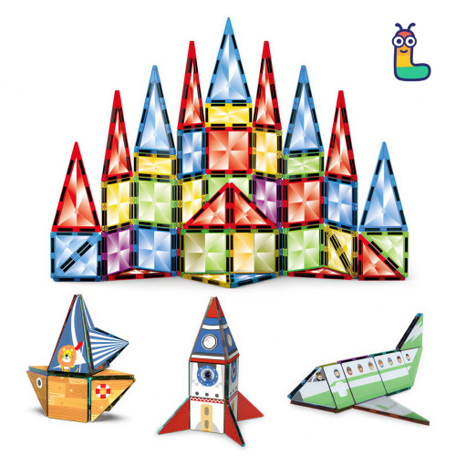 Magnetbausteine LELINO Diamond 95 Teile