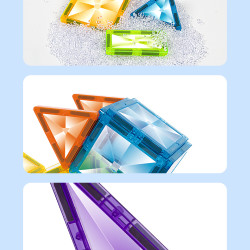 Magnetbausteine LELINO Diamond 95 Teile