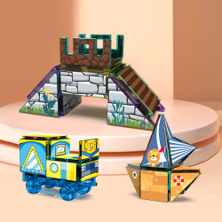 Magnetbausteine LELINO Diamond 95 Teile