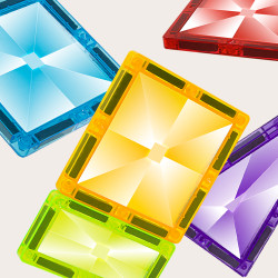 Magnetbausteine LELINO Diamond 95 Teile