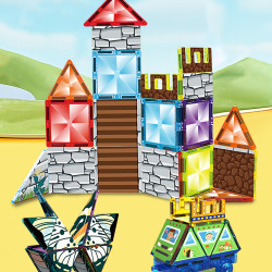 Magnetbausteine LELINO Diamond 95 Teile