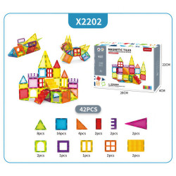 Magnetbausteine LELINO Play 42 Teile