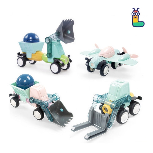 Magnetbausteine LELINO Sticks 28 Stück