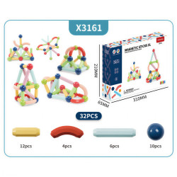 Magnetbausteine LELINO Sticks 32 Stück