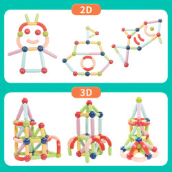 Magnetbausteine LELINO Sticks 32 Stück